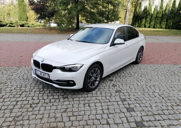 BMW Seria 3 cena 78500 przebieg: 81500, rok produkcji 2017 z Bochnia małe 106